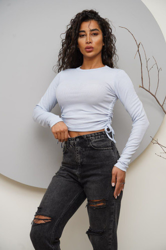 بلوز زنانه زنانه بغل گت دار