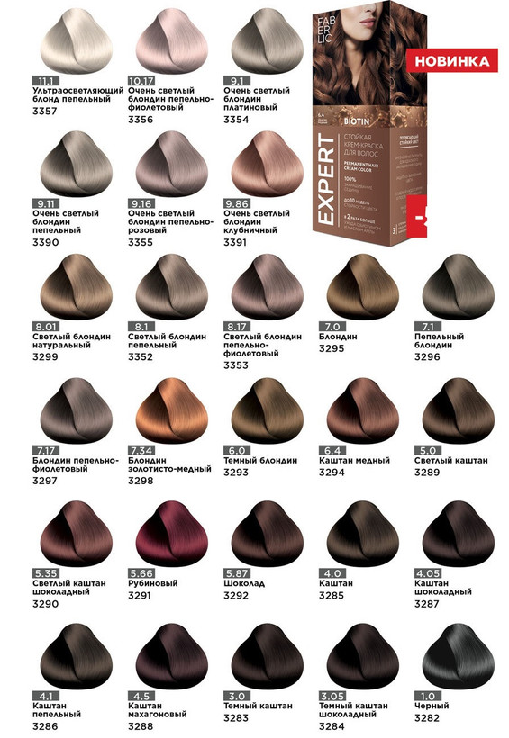 رنگ مو دائمی اکسپرت اورجینال فابرلیک