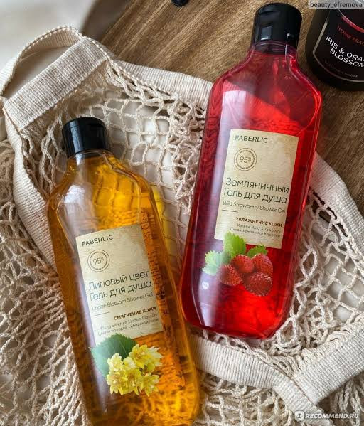 ژل دوش شکوفه گل لیندن فابرلیک 20003 _ 380میل