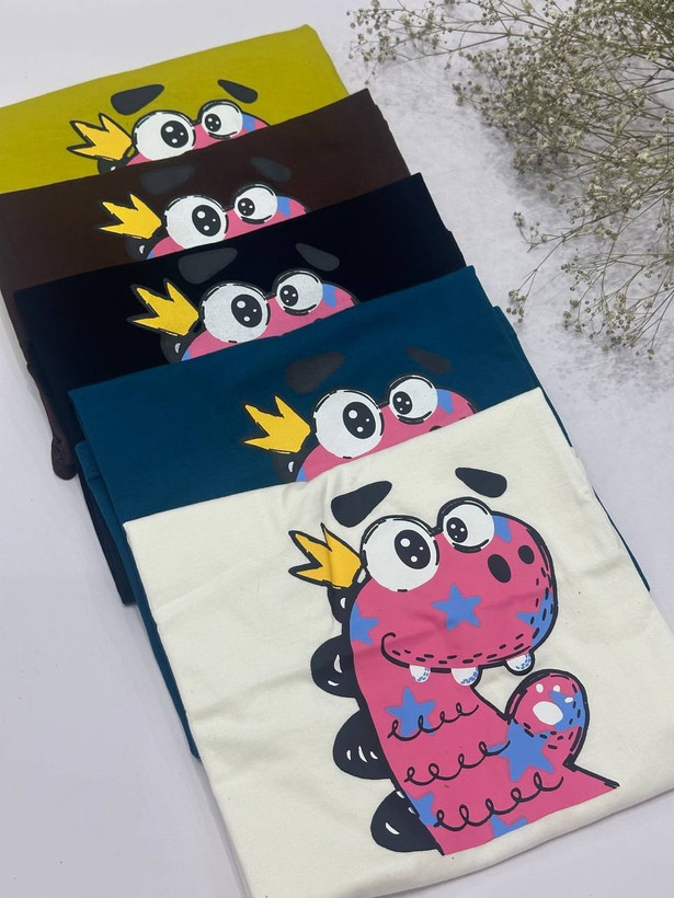 تاپ زنانه دایناسور جذاب