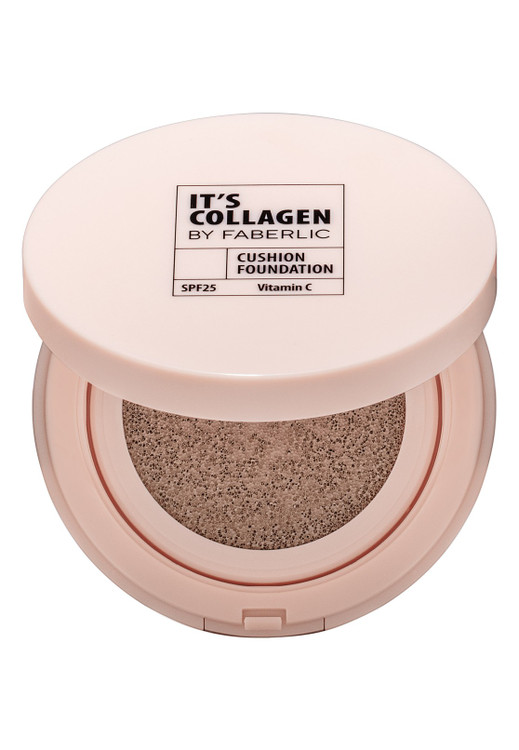 سرم کرم پودر مدل ایتز کلاژن کوشن spf25 فابرلیک _ 12گرم