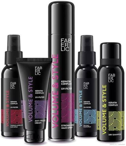 اسپری محافظ حرارتی مو حجم دهنده و حالت دهنده فابرلیک 2703 _ 100میل