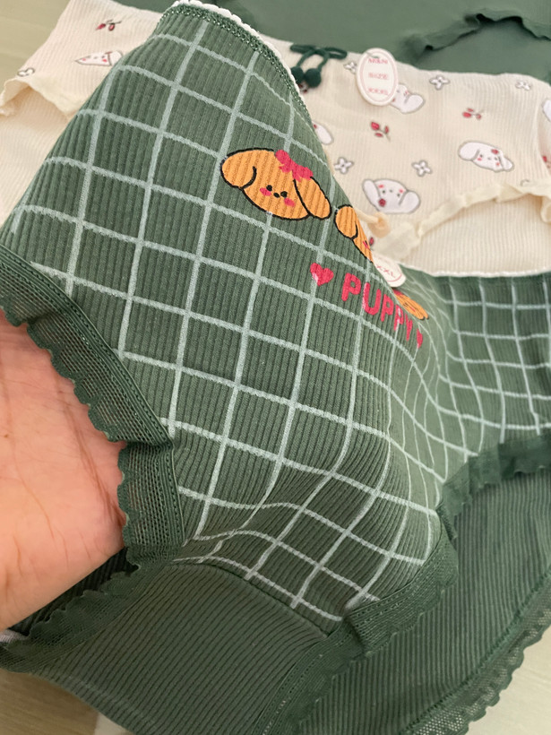 شورت زنانه فانتزی عروسکی سایز XXXL صدری چهارخونه