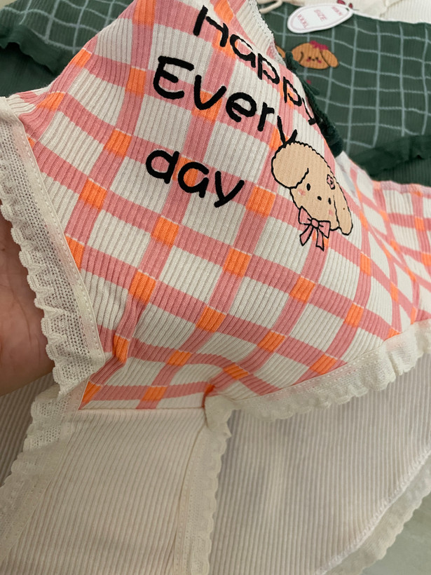 شورت زنانه فانتزی عروسکی سایز XXXL چهارخونه نارنجی