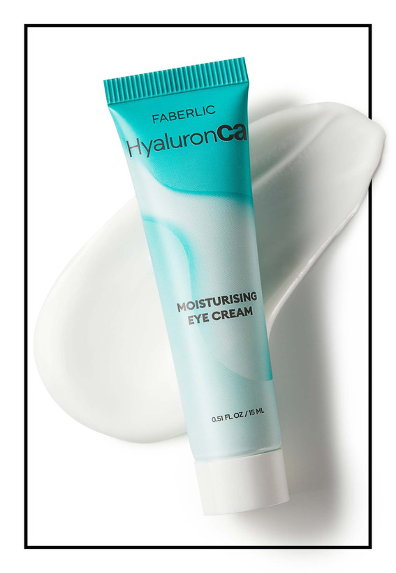کرم مرطوب کننده دور چشم هیالورنکا مدل HyaluronCa فابرلیک 2818 _15میل