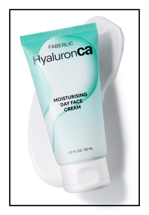 کرم روز مرطوب کننده روزانه صورت هیالورنکا HyaluronCa فابرلیک 2817 _ 50میل