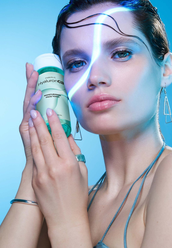 تونر آبرسان و مرطوب کننده صورت هیالورنکا HyaluronCa فابرلیک 2821 _150میل