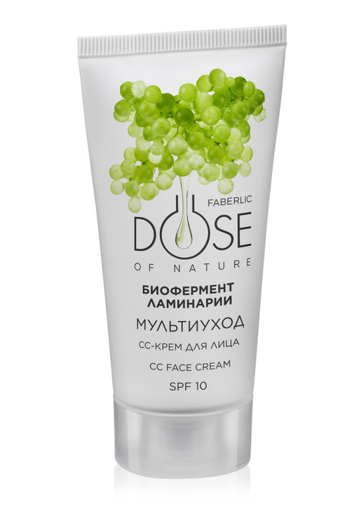 سی سی کرم چند منظوره دوز طبیعت با SPF 10 فابرلیک 14006 _ 30میل