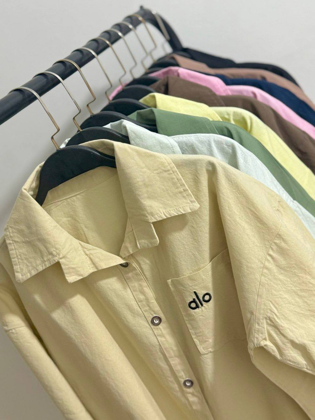 شومیز باکسی زنانه (گلدوزی alo ) فری سایز تا ۴۶