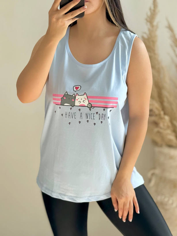 تاپ نخ پنبه قواره دار (38_48) فری سایز