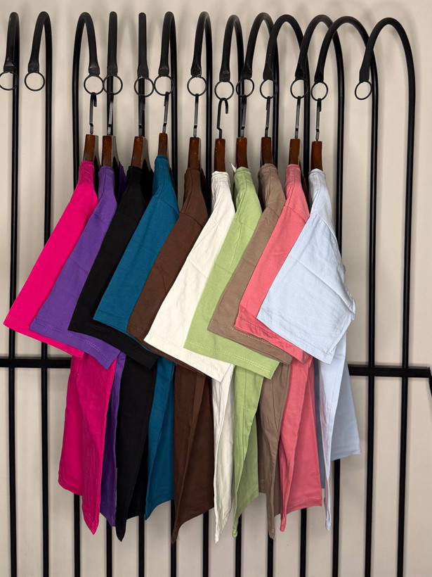 تیشرت زنانه قواره دار(باکسی) فری سایز38_48