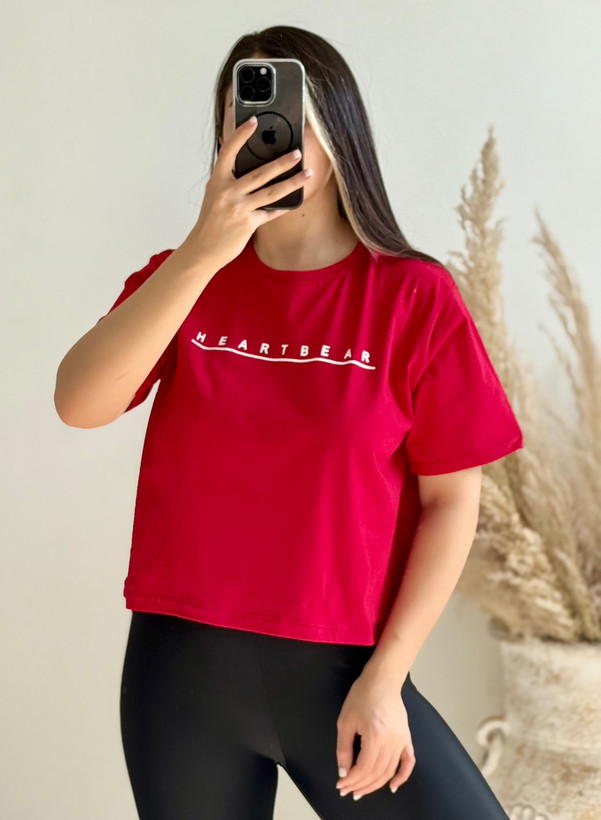 کراپ زنانه نخ پنبه قواره دار(لش) فری سایز ۳۸_۴۸