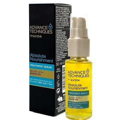 سرم تغذیه کننده مو آون Advance Techniques حاوی روغن آرگان، _ 30 میل