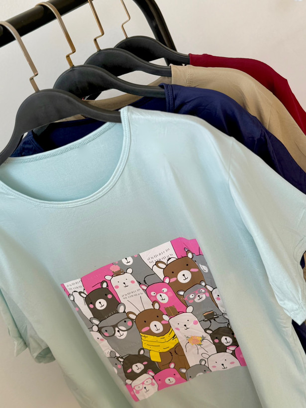 ست تیشرت و شلوار زنانه (وارداتی