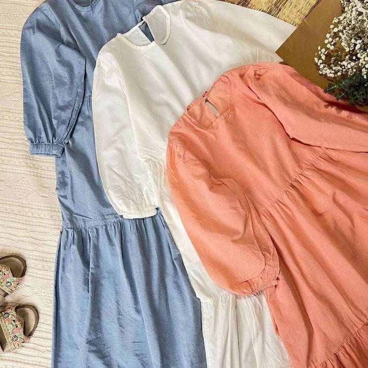 پیراهن زنانه لنین مدل دریا ( فری سایز