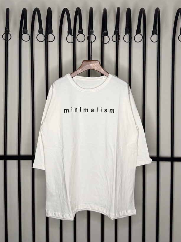 تیشرت زنانه لانگ آستین سه ربع نخ پنبه ( فری سایز38_48)