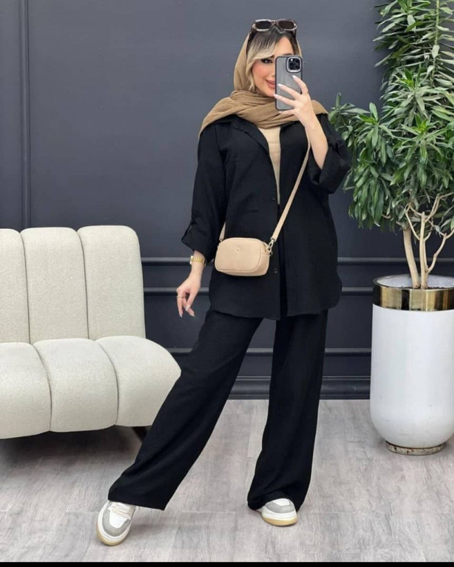 شومیز و شلوار خنک ( فری سایز)