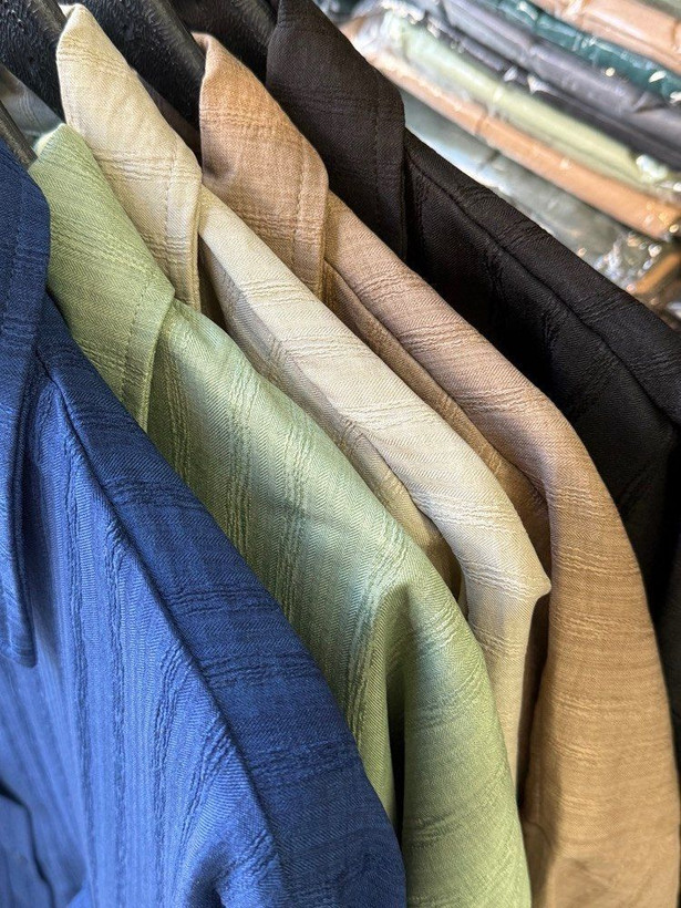 ست شومیز و شلوار گلدوزی شده ( فری سایز تا 48)