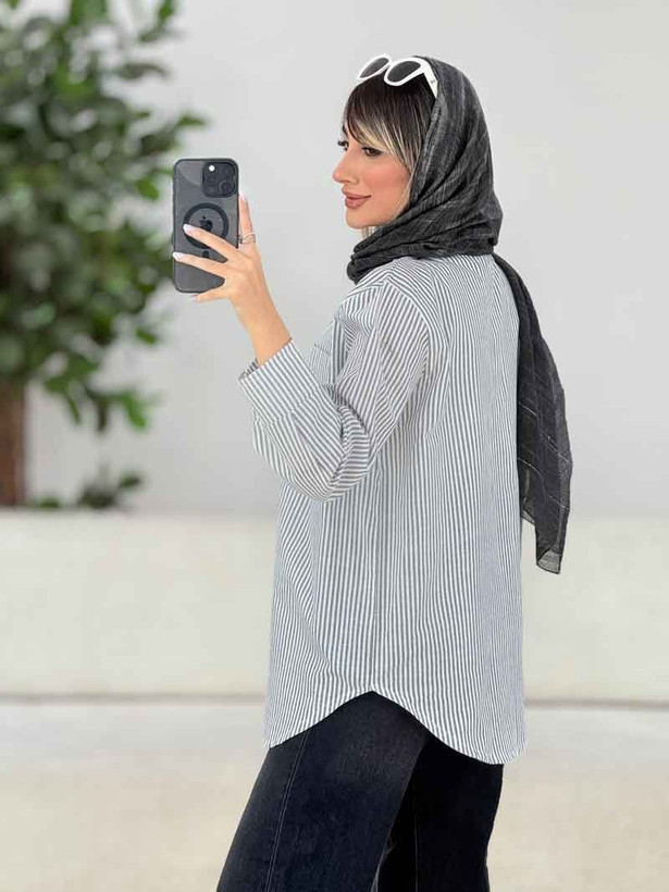 شومیز لنین طرح زارا ( فری سایز تا 46)